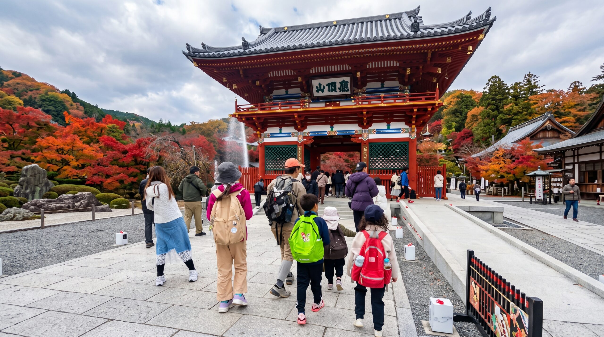 勝尾寺を散策