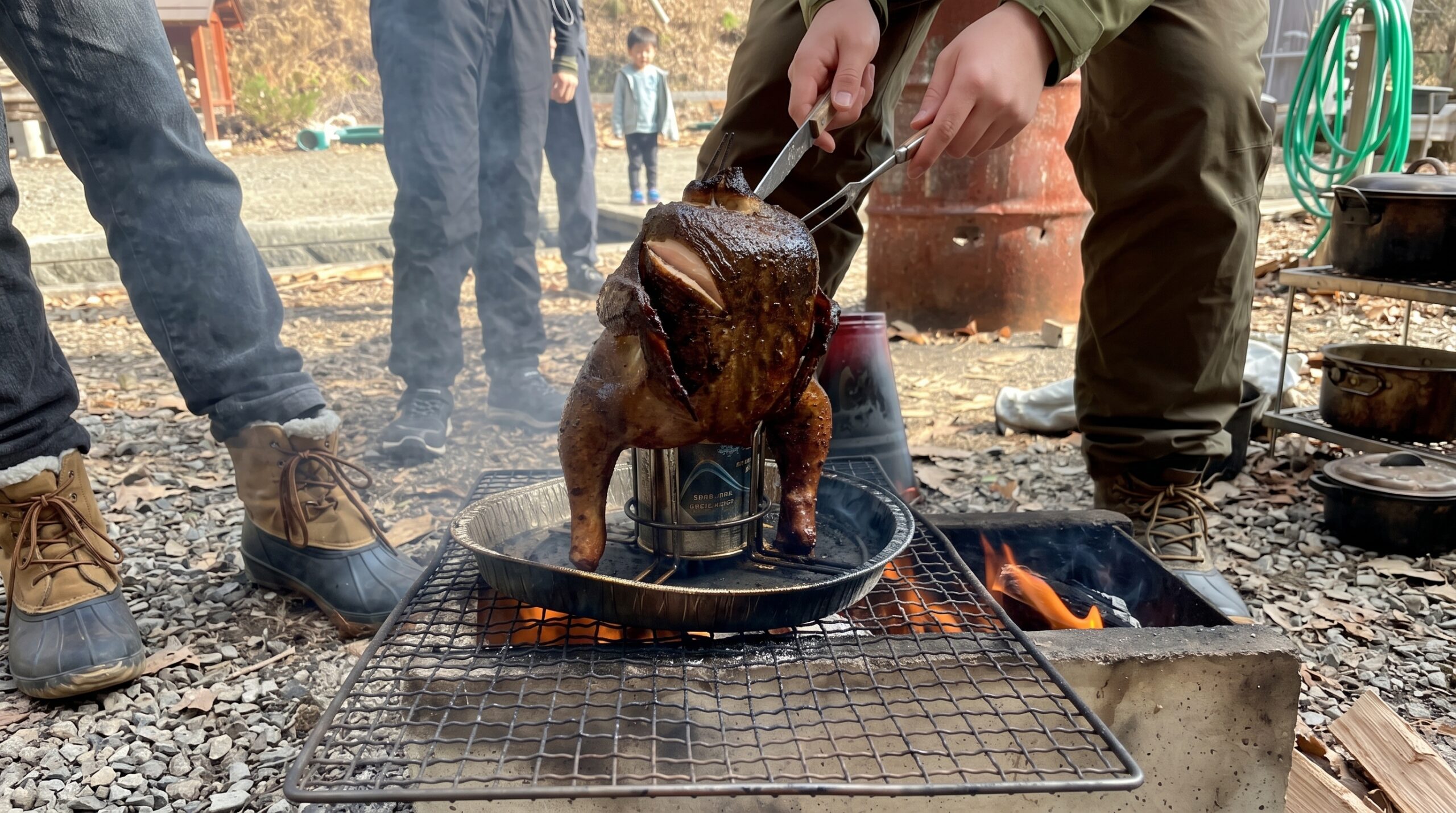 ビア缶チキン